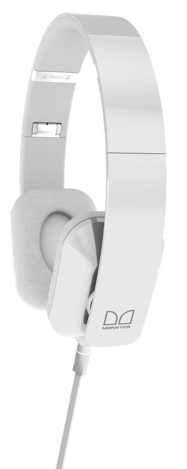 Nokia WH-930 Purity HD Wired On-Ear Stereo Headset By Monster - White