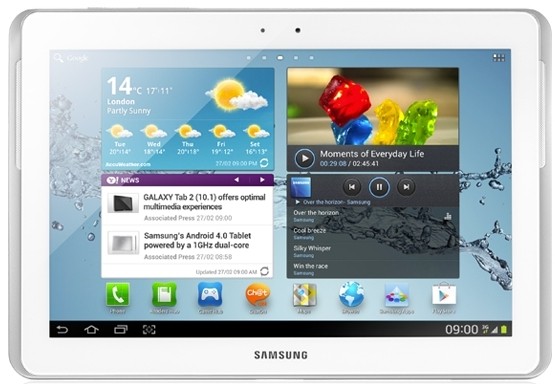Samsung Galaxy Tab 2 10.1 3G GT-P5100 White