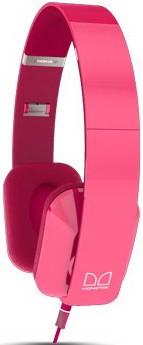 Nokia WH-930 Purity HD Wired On-Ear Stereo Headset By Monster - fuchsia