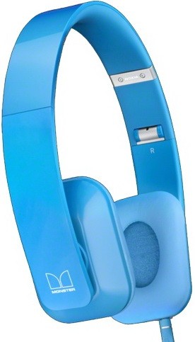 Nokia WH-930 Purity HD Wired On-Ear Stereo Headset By Monster - cyan