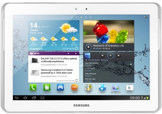Samsung Galaxy Tab 2 10.1 GT-P5110 White