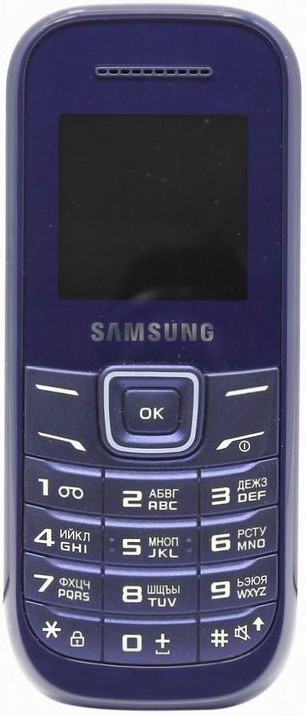 Samsung E1200 indigo blue