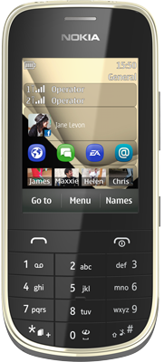 Nokia Asha 202 Black