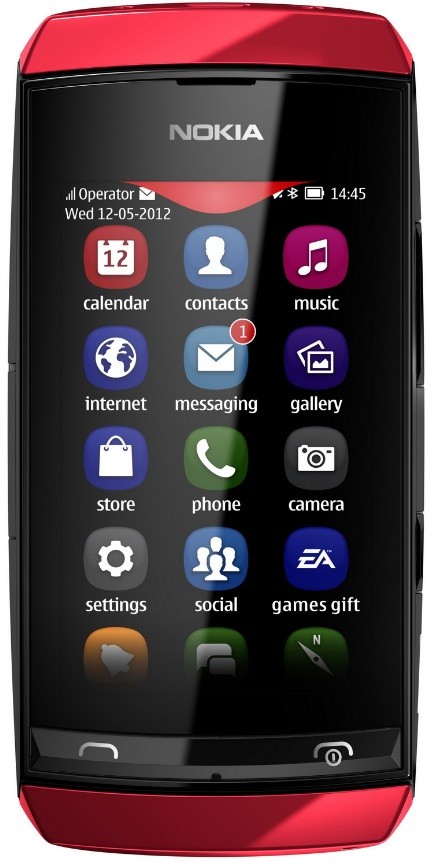Nokia Asha 305 Red