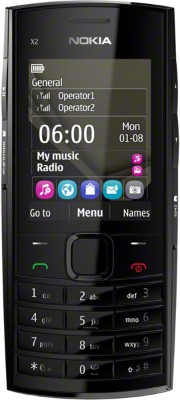 Nokia X2-02 dark silver 