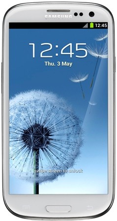 Samsung Galaxy S III I9300 marble white