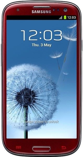 Samsung Galaxy S III I9300 garnet red