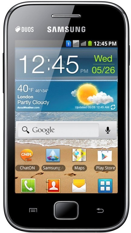 Samsung Galaxy Ace Duos S6802 metallic black