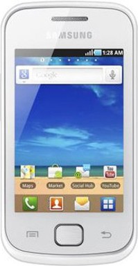 Samsung Galaxy Gio S5660 silver white