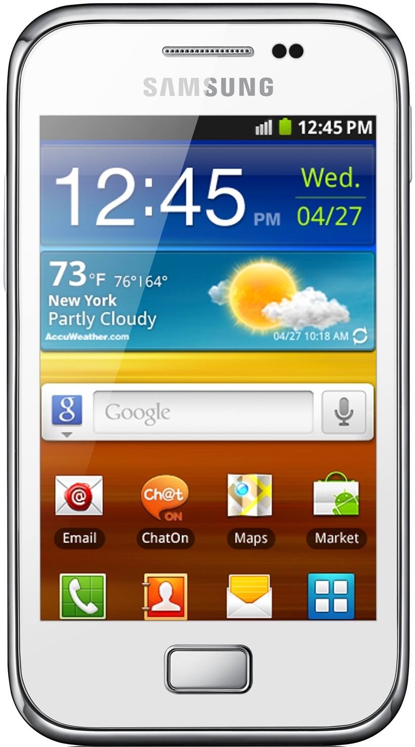 Samsung Galaxy Ace Plus S7500 chic white
