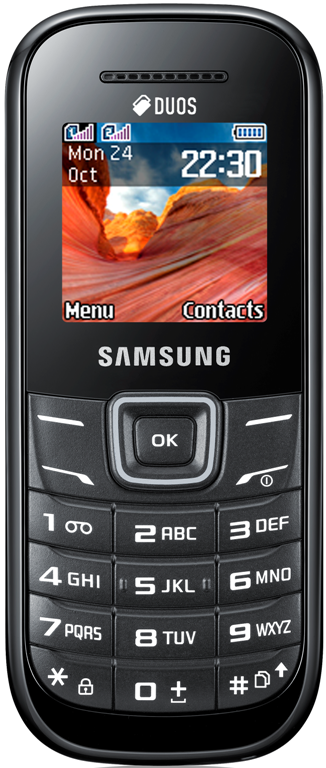 Samsung E1202 Dual Sim black