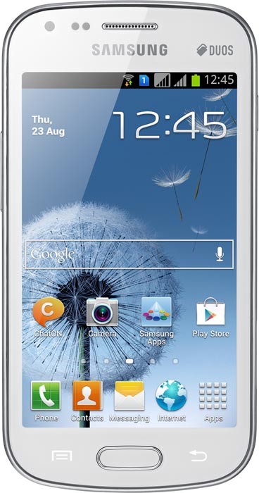 Samsung Galaxy S Duos S7562 pure white
