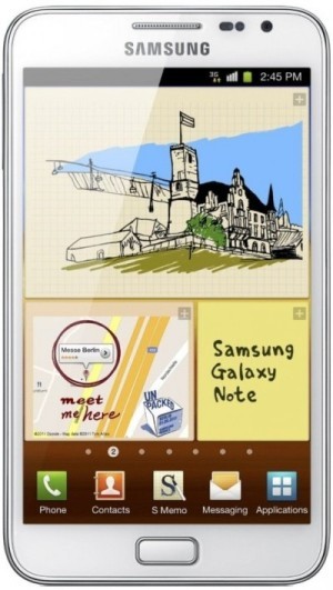 Samsung Galaxy Note N7000 white