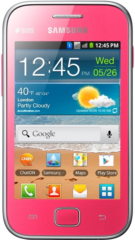 Samsung Galaxy Ace Duos S6802 pink