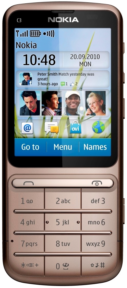 Nokia C3-01.5 copper brown