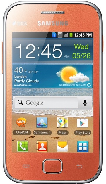 Samsung Galaxy Ace Duos S6802 orange