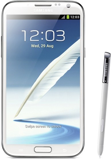 Samsung Galaxy Note II N7100 ceramic white