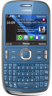 Nokia Asha 302 Midnight blue
