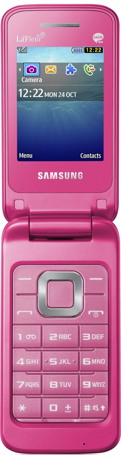Samsung C3520 pink La Fleur