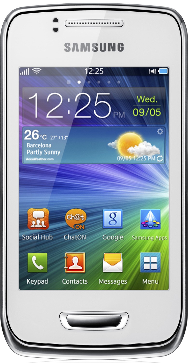 Samsung Wave Y S5380D pearl white